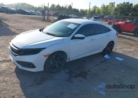 2020 Honda Civic Sport from USA, damaged, VIN 2HGFC2F82LH559691